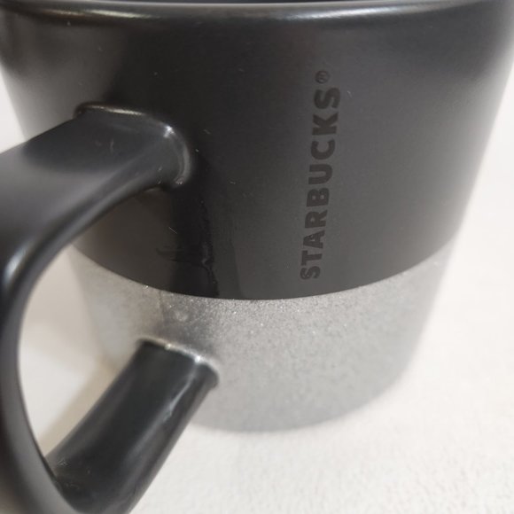 Starbucks Black and Silver Coffee Mug - Picture 3 of 9